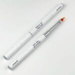 Brush Gradient professional manicure brush with metal cap, for gradient designs, 12 mm - Image 2