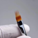 Brush Gradient professional manicure brush with metal cap, for gradient designs, 12 mm - Image 4