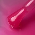 Cover base 47 light pigment — a lightly pigmented semi-transparent rich pink nail base coat, 10 ml - Image 3