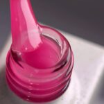 Cover base 47 light pigment — a lightly pigmented semi-transparent rich pink nail base coat, 10 ml - Image 2