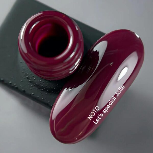 Gel Polish Jolie 373 — marsala shade one-coat coverage nail gel polish, 10 ml