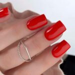 Gel Polish Red — a unique red gel polish that provides full coverage in one coat, 10 ml - Image 4