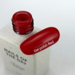 Gel Polish Red — a unique red gel polish that provides full coverage in one coat, 10 ml
