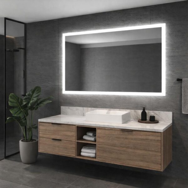 Spogulis ar LED apgaismojumu nr. 1